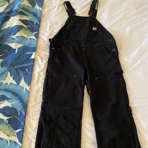 Carhartt Weathered Duck Unlined Wildwood Overalls